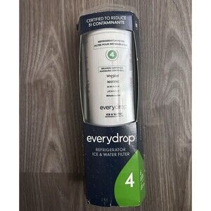 everydrop Filter 4 EDR4RXD1 Refrigerator Water Filter, 200 gal, NSF Rated